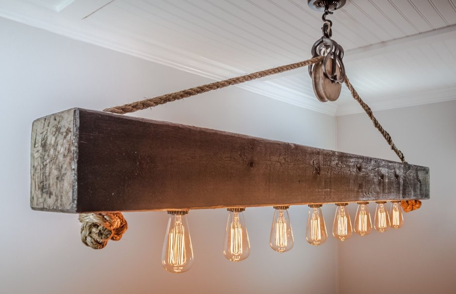 Светильники на балках