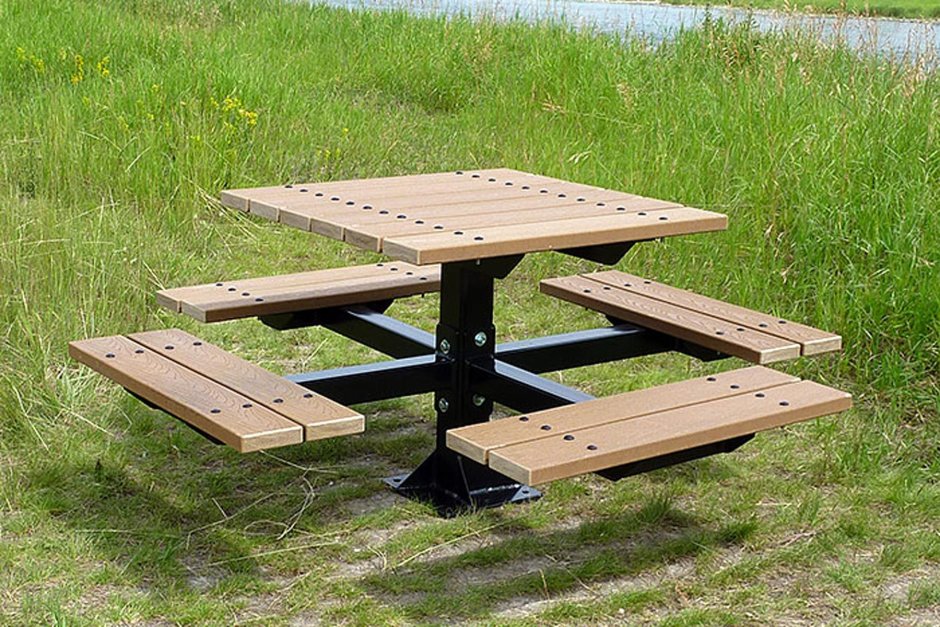 Столики для пикника из металла