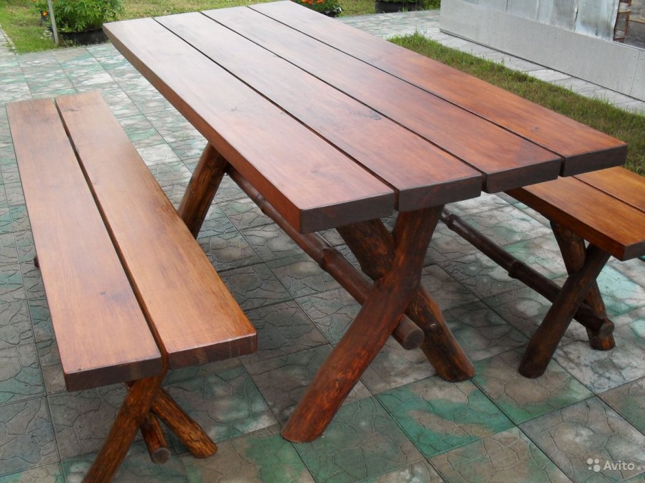 Стол в беседку