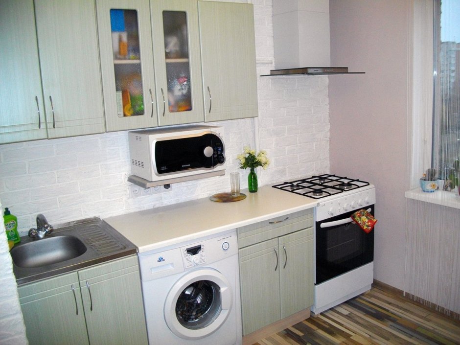 Кухня плита машина стиральная