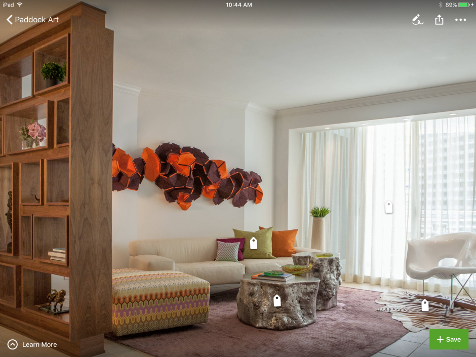 Перегородка для зонирования комнаты