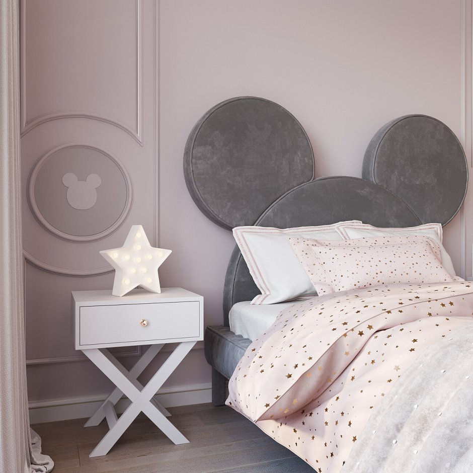 Детская кровать Микки Маус