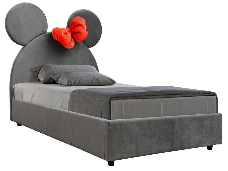 Кровать Микки Маус с мягким