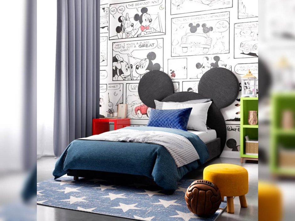 Кровать Микки Маус