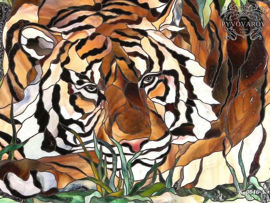 Амурский тигр батик