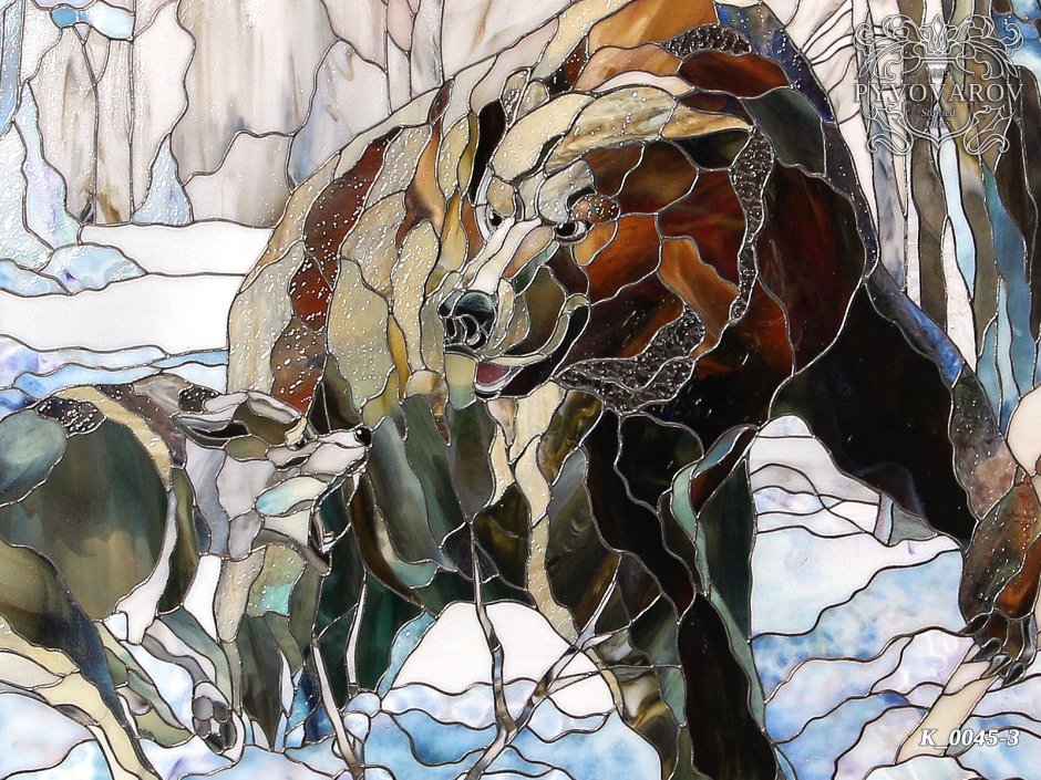 Витраж Тиффани Сергей Зюков