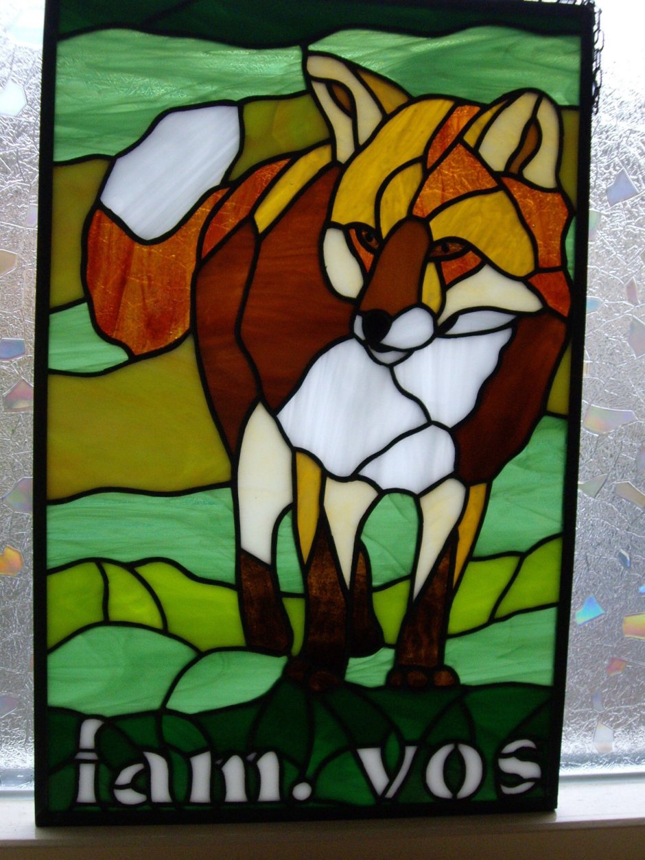 Витраж лиса