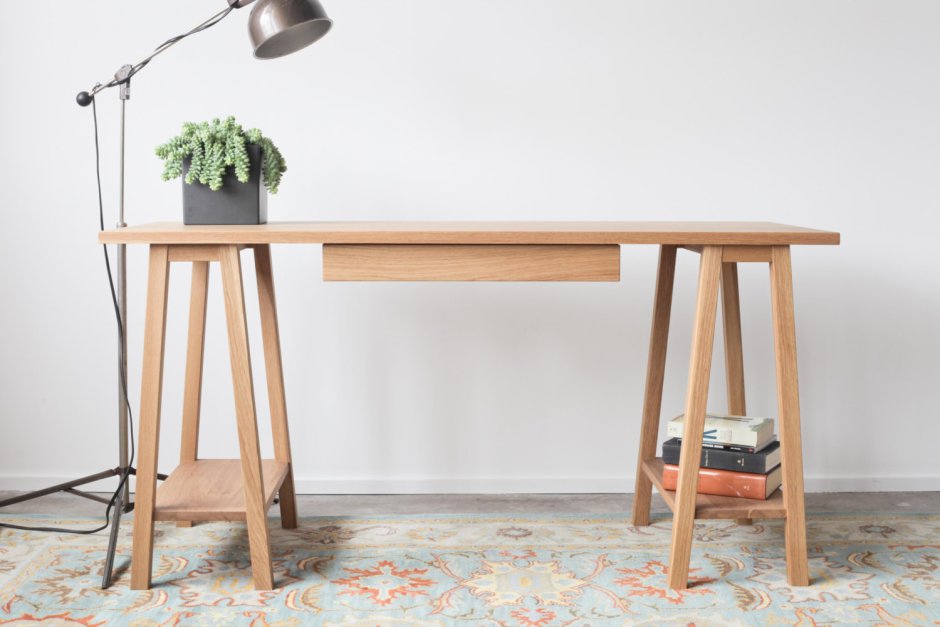 Икеа письменный стол из дерева