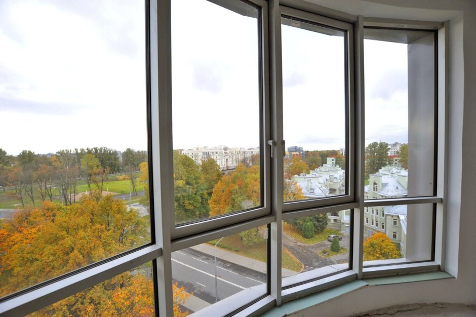 Алюминиевые панорамные окна