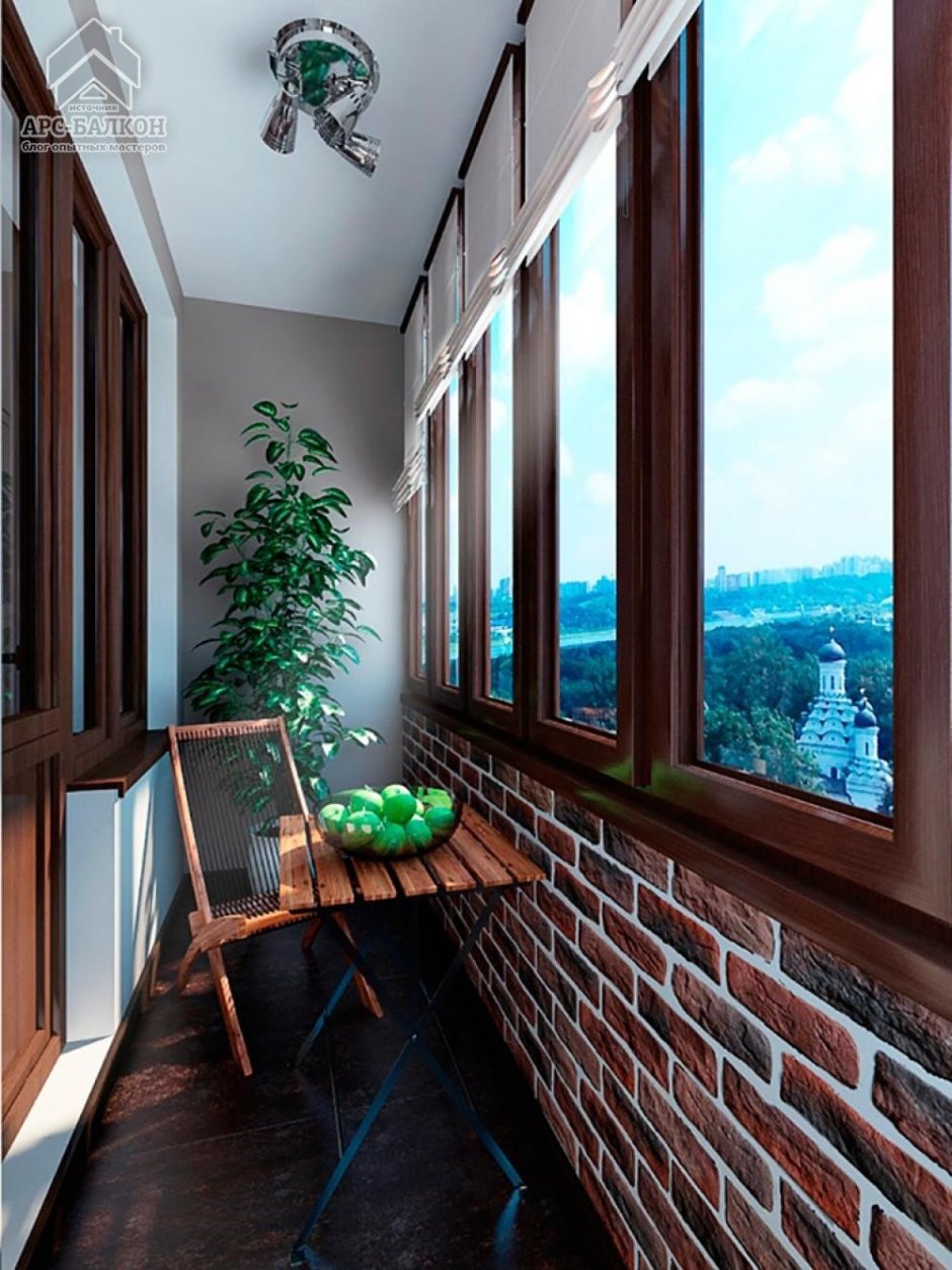 Балкон лофт 3м