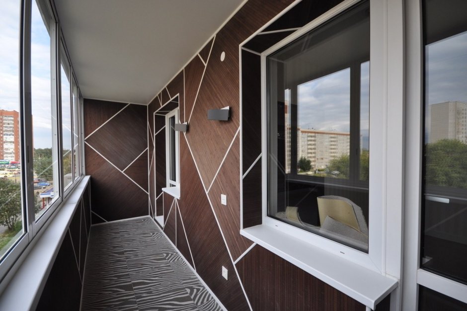 Материалы для отделки балкона