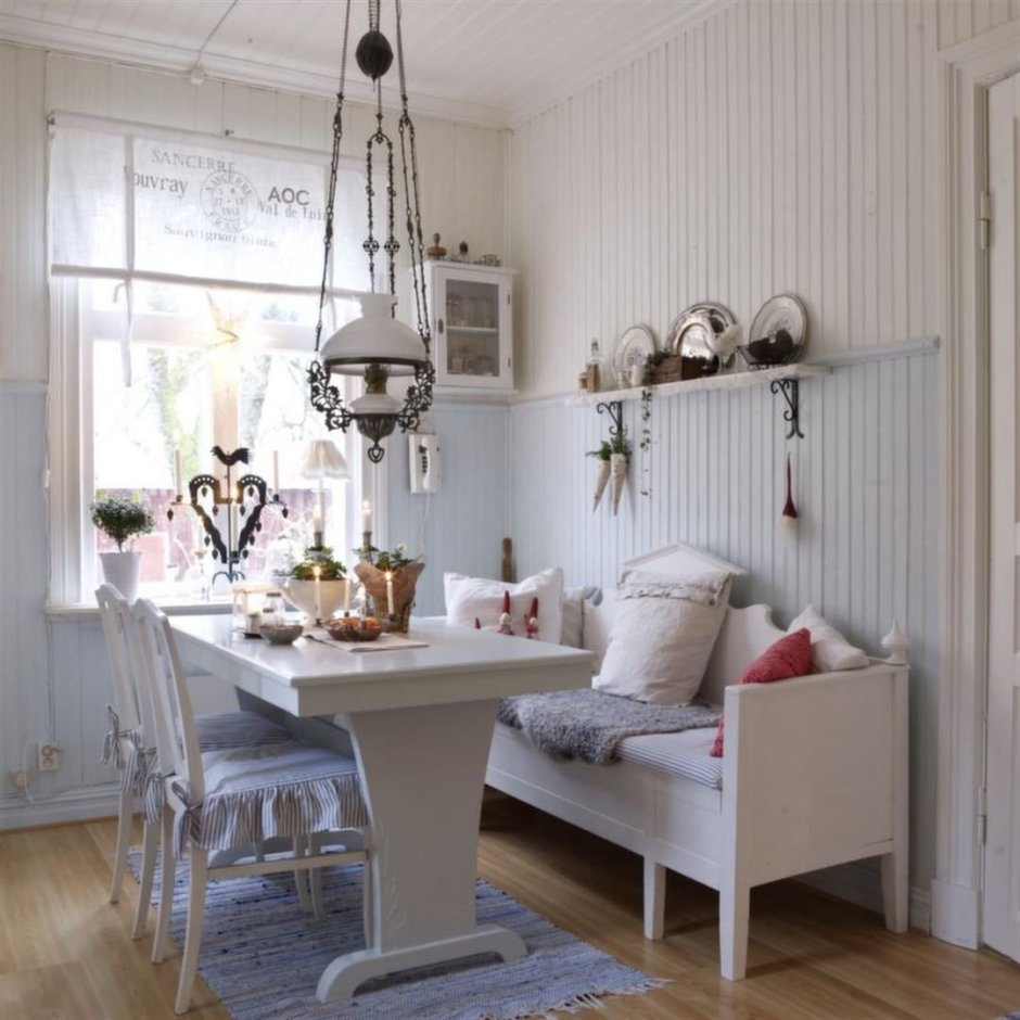 Сканди Кантри в интерьере