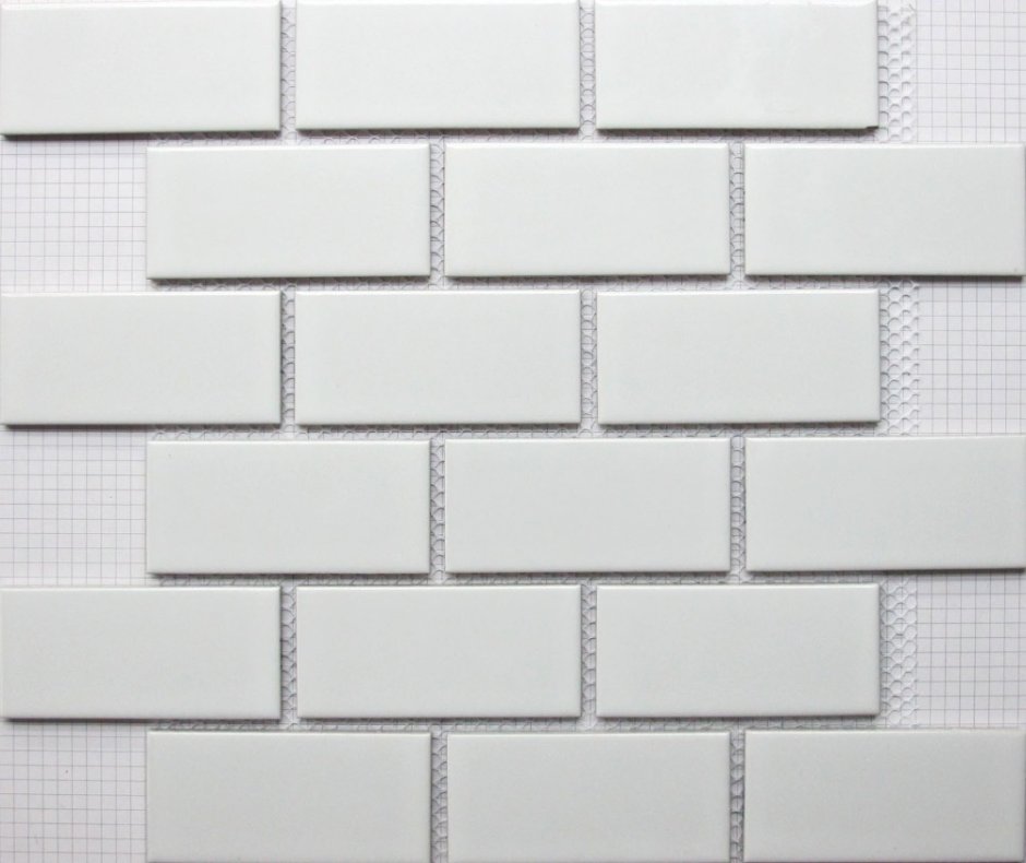 Мозаика керамическая Brick White 28.75х29.2
