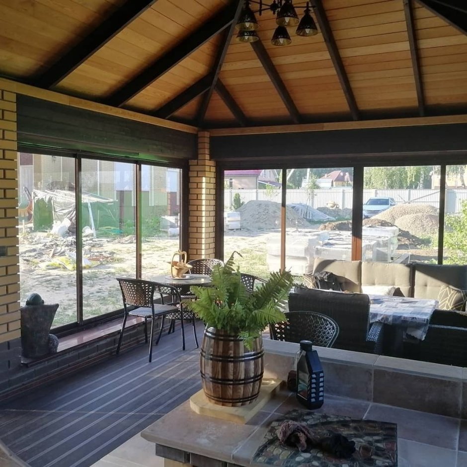 Летняя кухня патио терраса беседка