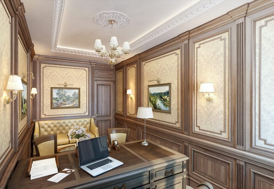 Кабинет с буазери