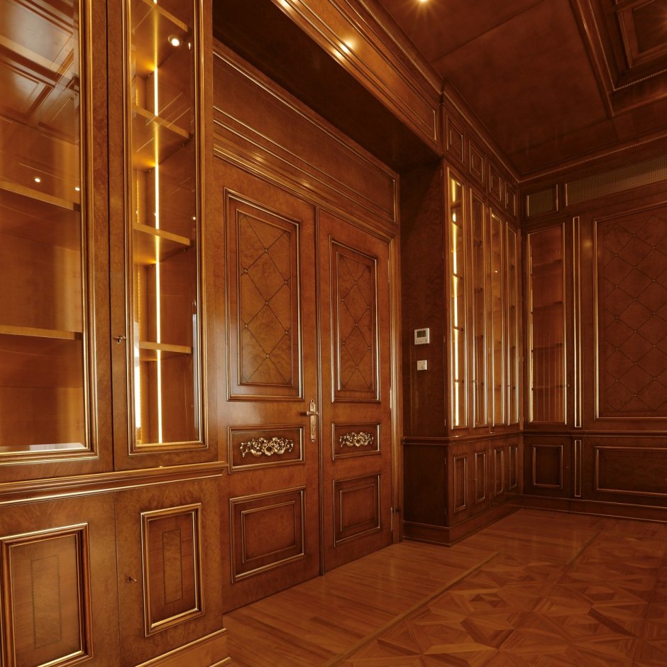 Буазери на стене