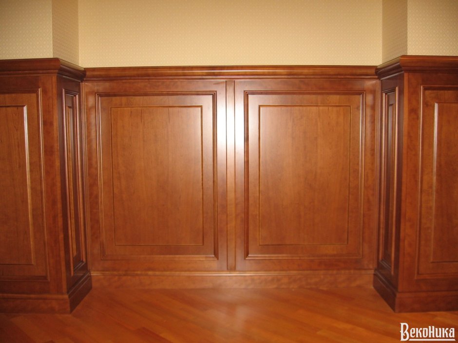 Классические деревянные стеновые панели