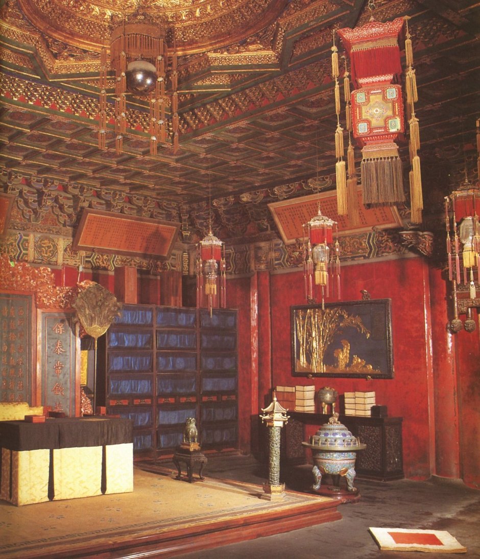 Китайский стиль в интерьере кафе Шанхай