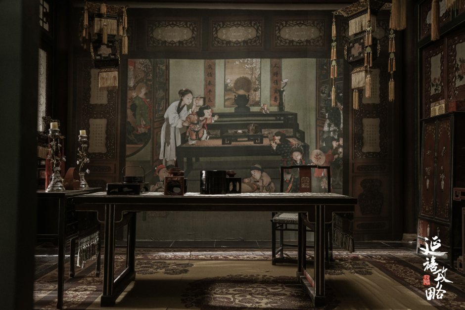 Воспроизведение средневекового интерьера Китая