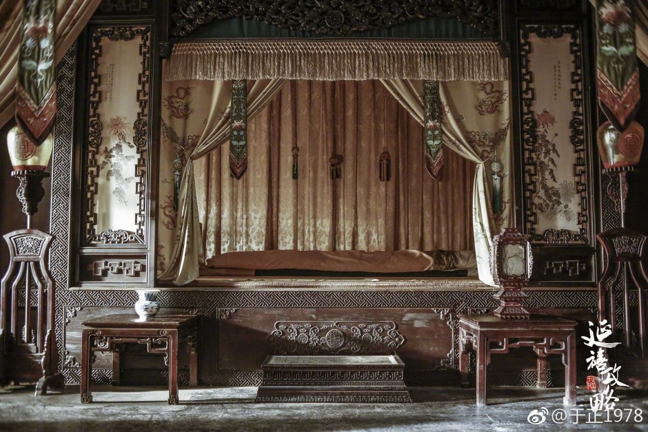 Спальня в стиле древнего Китая