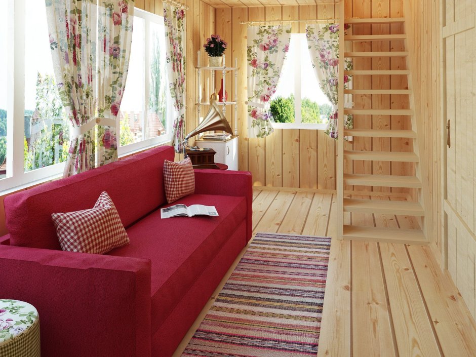 Обустройство маленького домика