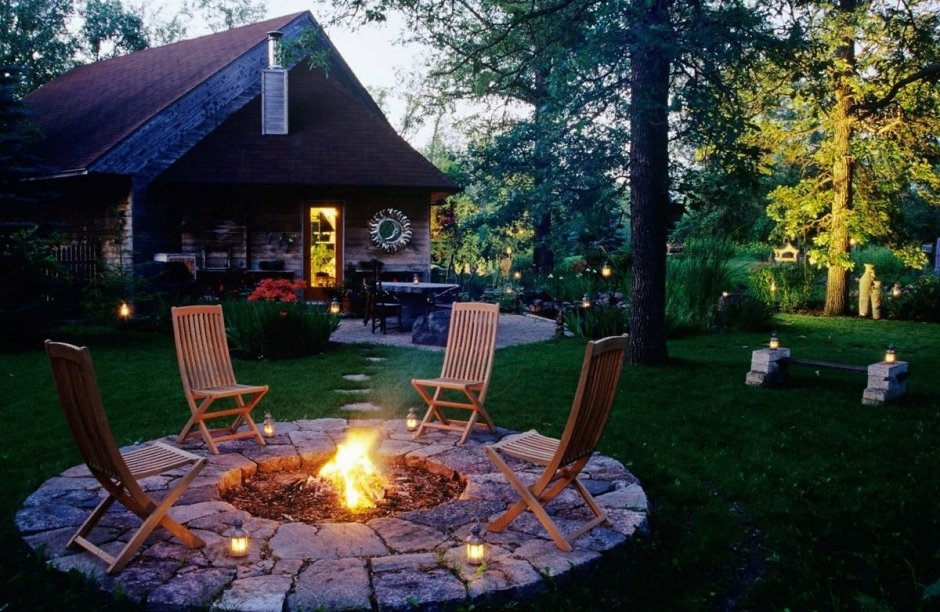 Интерьер дачного домика