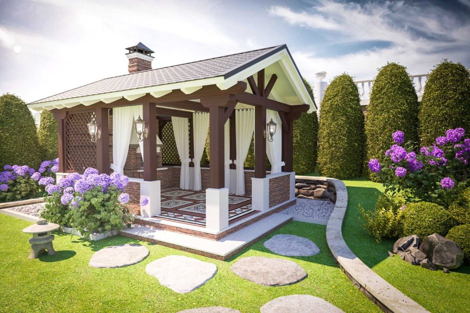 Летние домики для отдыха