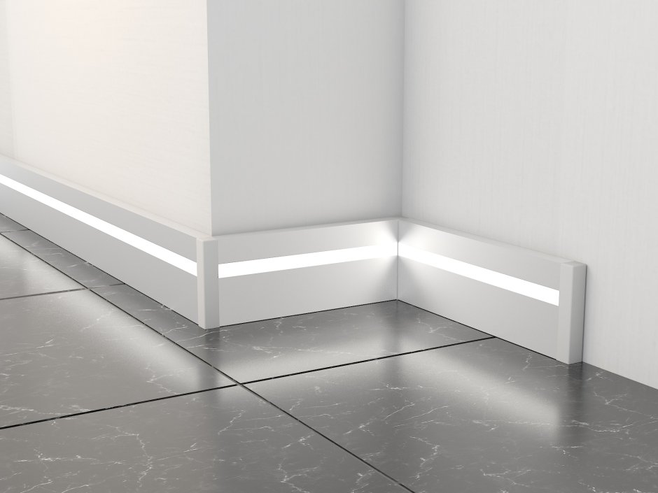 Плинтус потолочный Cosca под подсветку