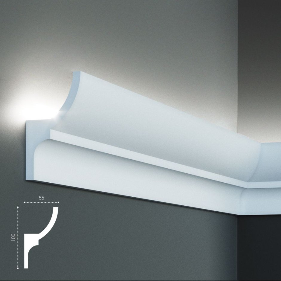 Алюминиевый плинтус Fezard Alp-80