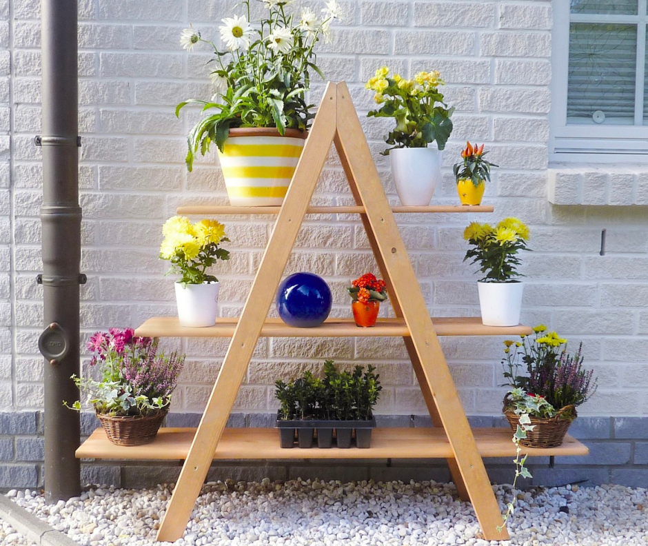 Подставка деревянная напольная