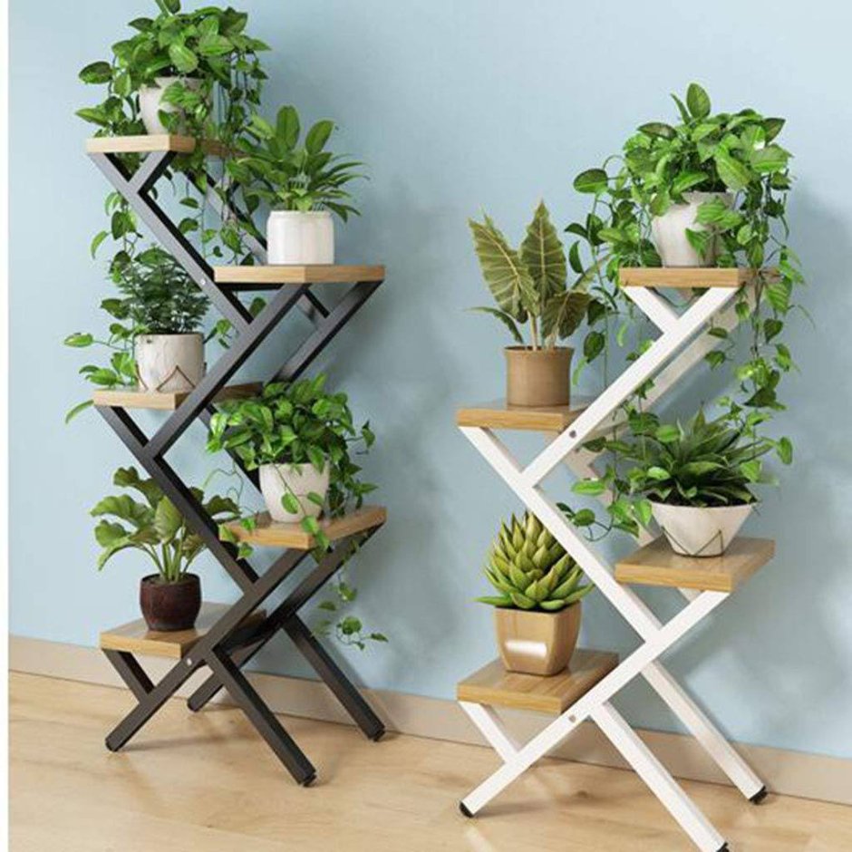 Полки для цветов напольные