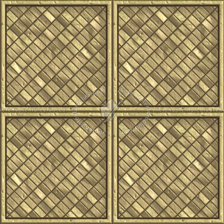 Текстура латуни Sketchup