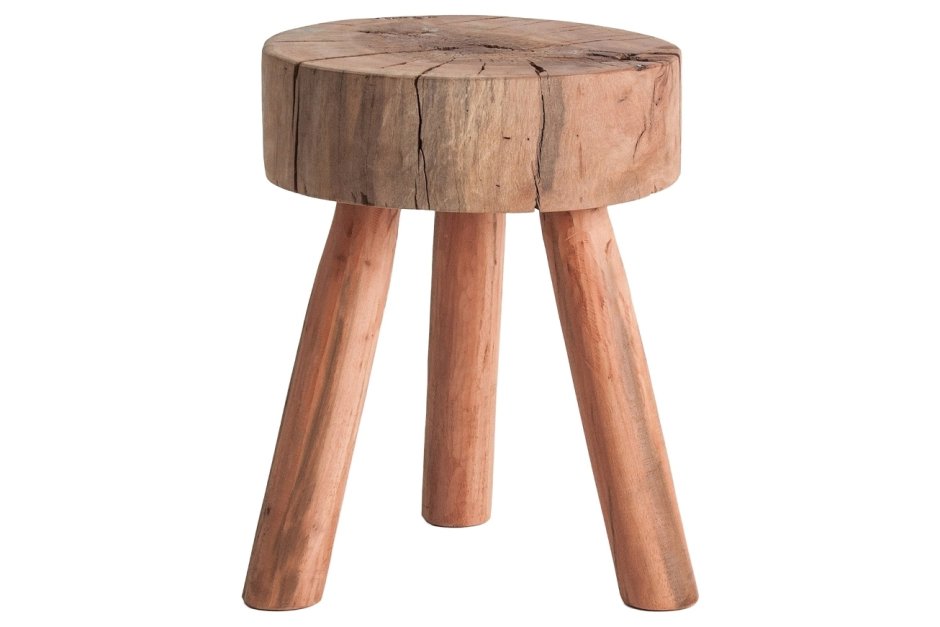 Табуретка на трех ножках