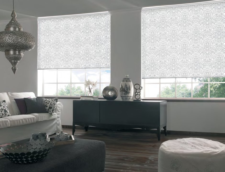 Виндзор белый Рулонки