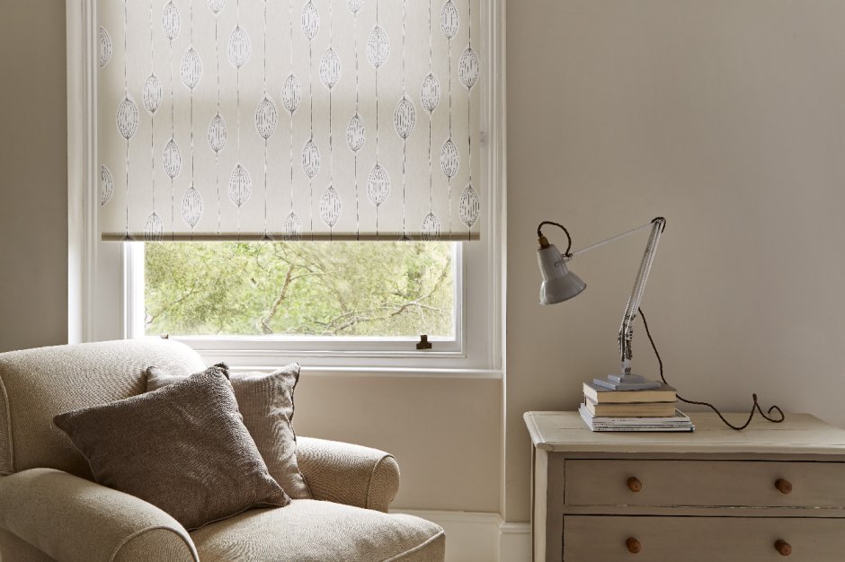 Рулонные шторы широкий подоконник