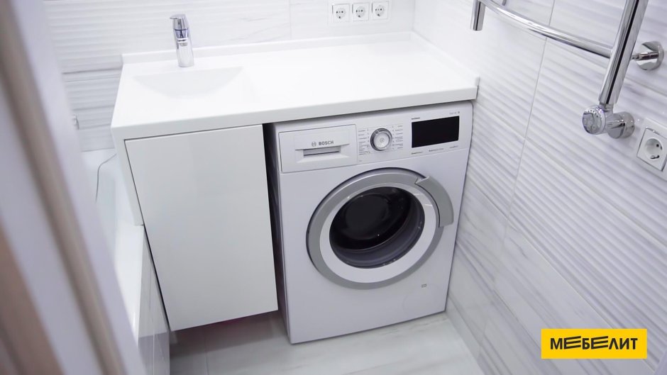 Умывальник под стиральную машину 100см Оника