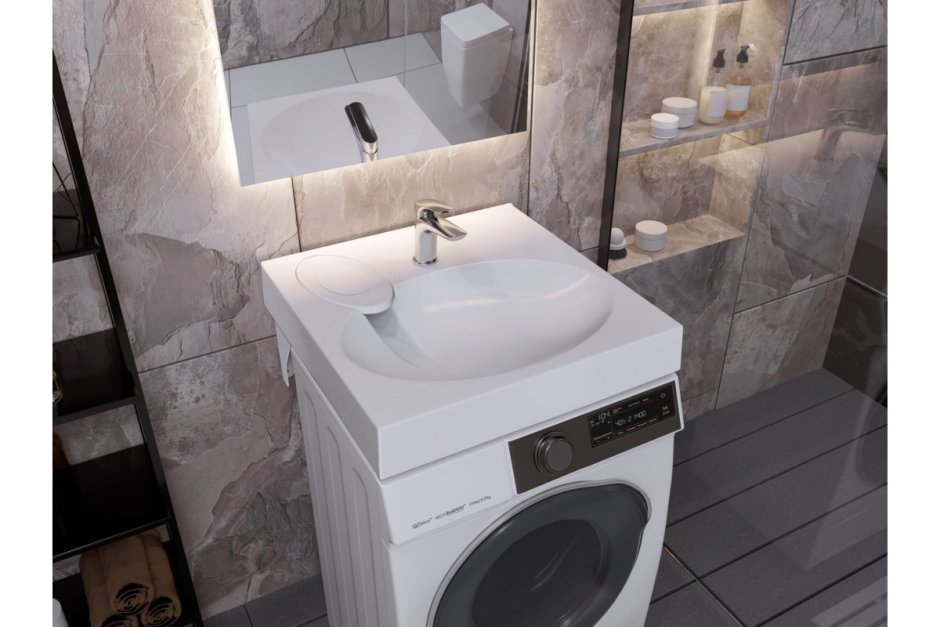 Раковина над стиральной машиной Paola Liguria-60x60