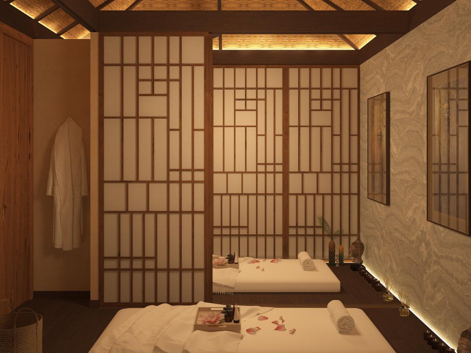 Массажный салон фото интерьера