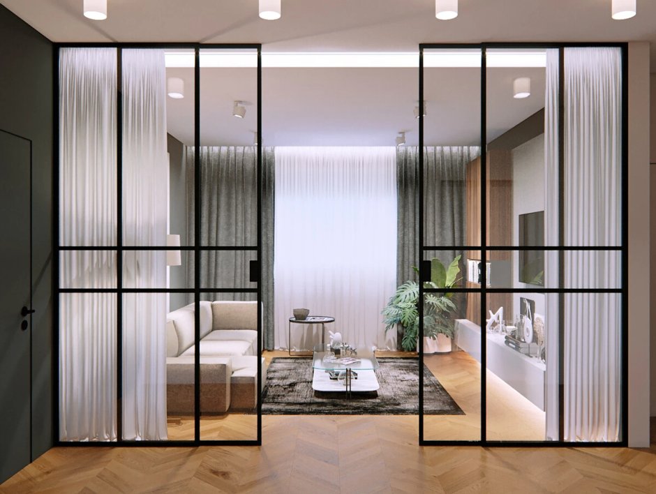 Зонирование комнаты тренды 2021