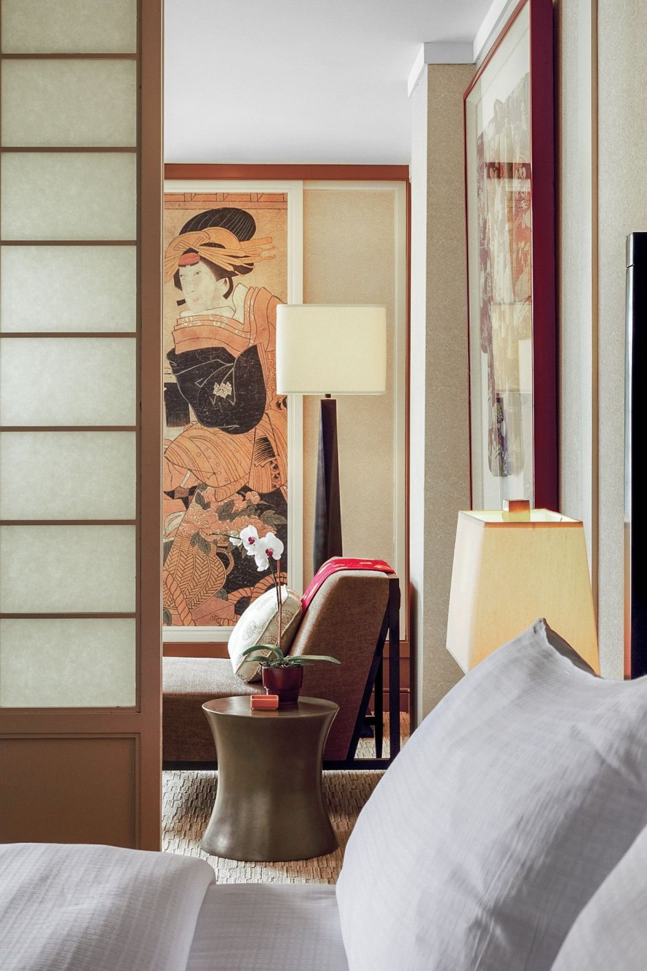 Ширма для зонирования комнаты