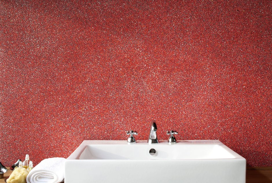 Мраморная штукатурка в интерьере