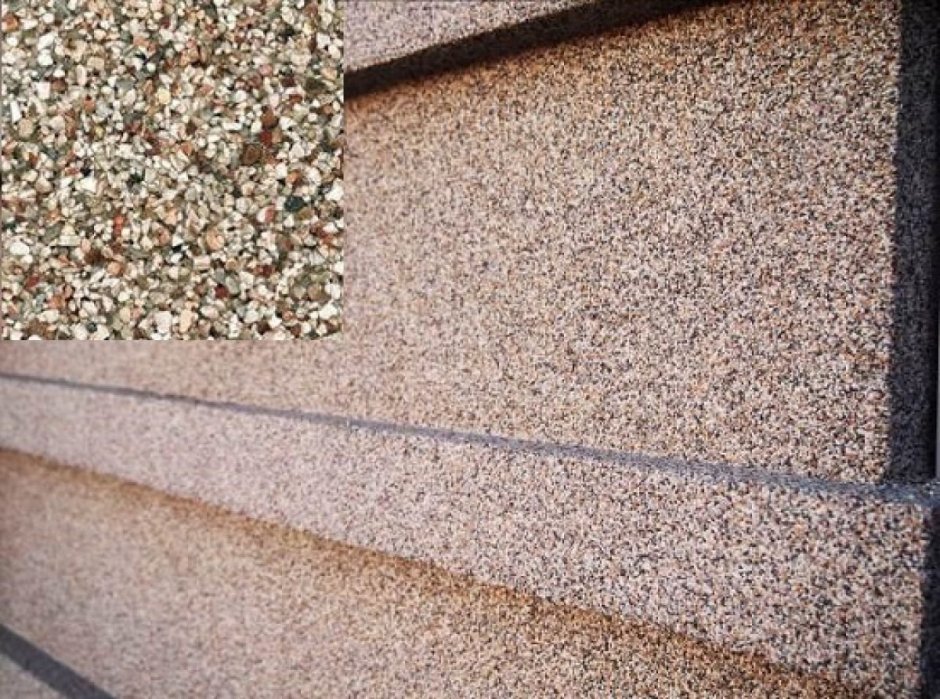 TM-134a мозаичная штукатурка для цоколя