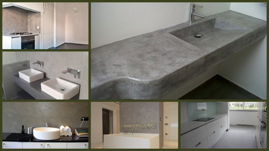 Столешница Микробетон