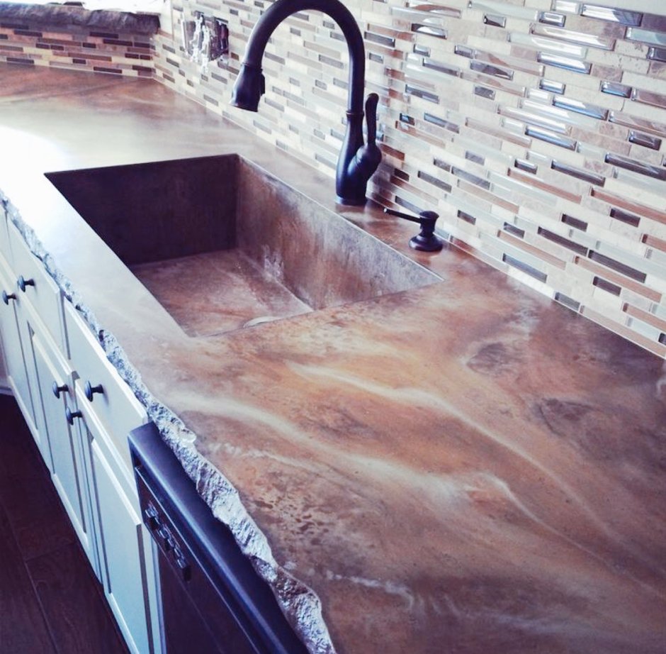 Ультрабетон столешница