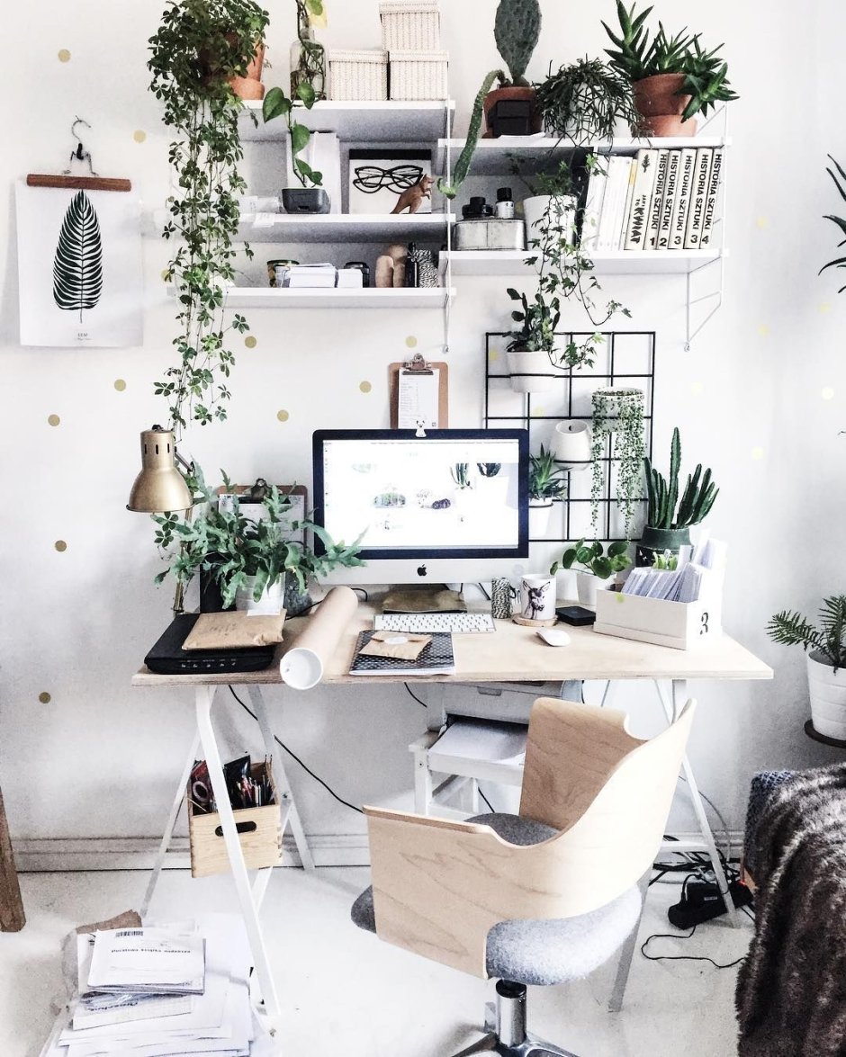Уютное рабочее пространство