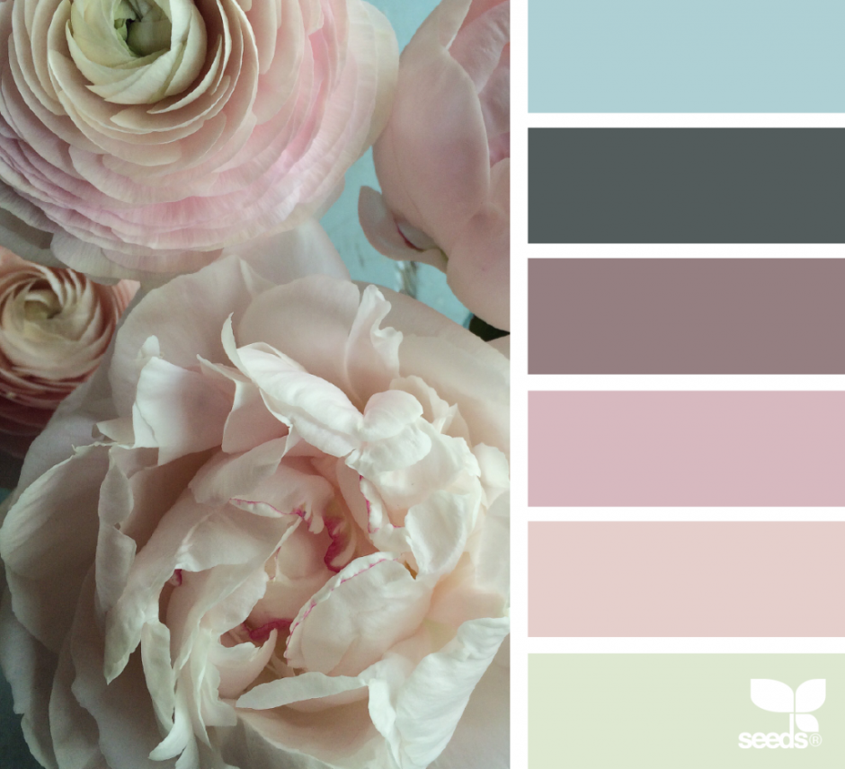 Мудборд пастельных тонов