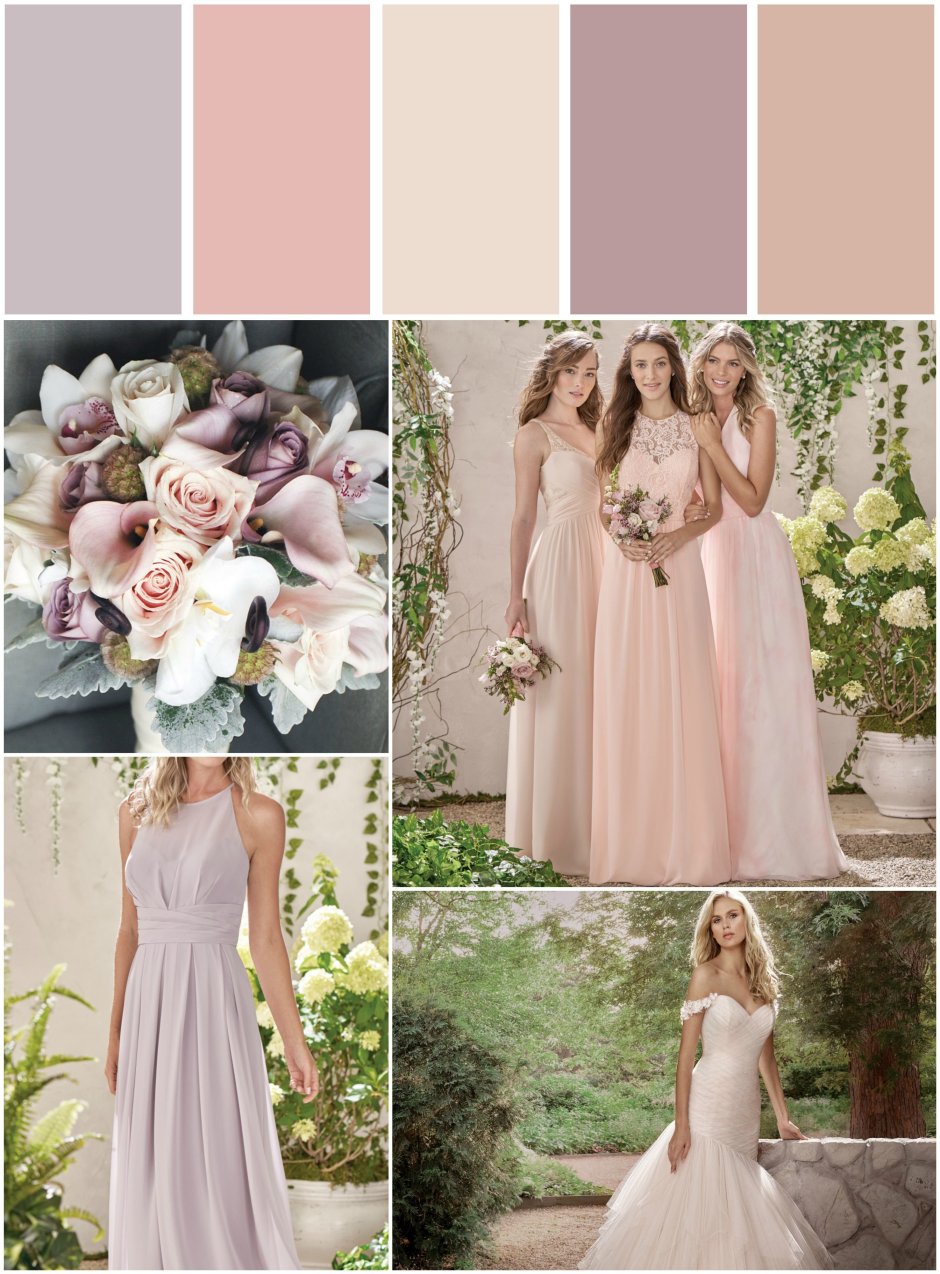 Пудровый цвет палитра