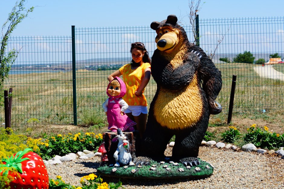 Глиняные фигурки для сада