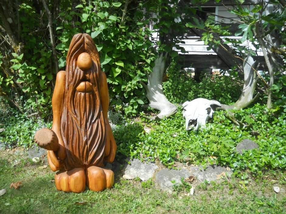 Фигурки из фанеры для сада