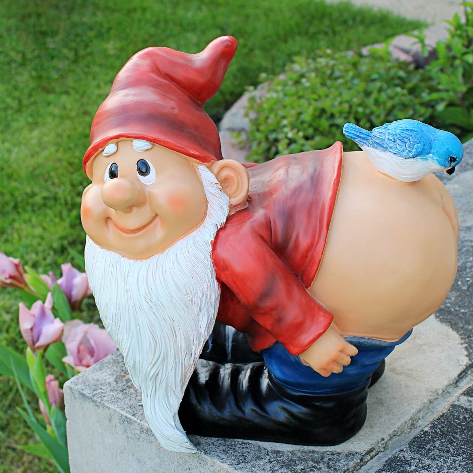 Садовый гномик